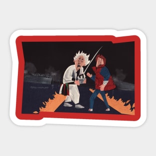 Back to the Future Sticker